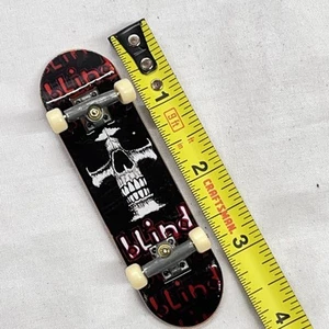 Tech Deck BLIND Eternal Cross Diapasón Mini Monopatín Raro Reaper Skull 96 mm - Imagen 1 de 5