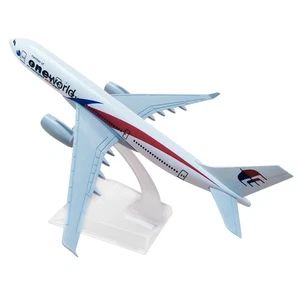 1:400 A330 Malaysia Airlines One World Airplane Alloy Plane Diecast Plane Model - Picture 1 of 12