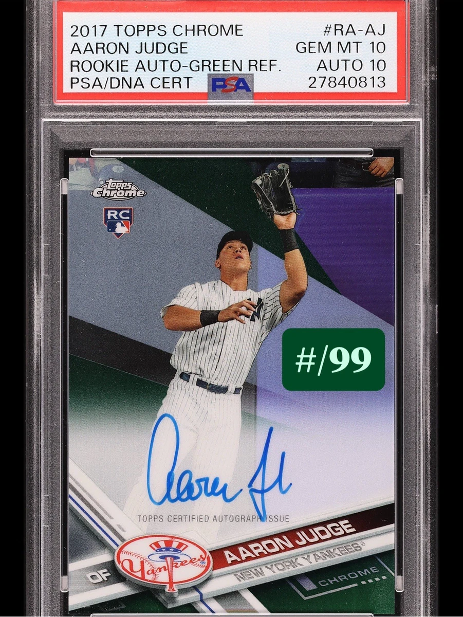 2017 Topps Chrome - Aaron Judge #RA-AJ for sale | eBay