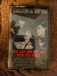 Lisa Lisa & Cult Jam - with full force - original vintage cassette - NM/NM - Picture 1 of 3