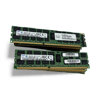 18 x SAMSUNG 16GB 2RX4 PC3L-12800R DDR3 1600MHZ M393B2G70QH0-YK0 - Image 1 of 2
