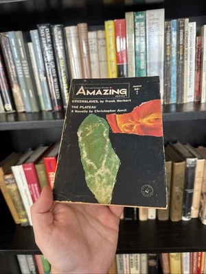 Amazing Stories Fact And Science Fiction Magazine March 1965 Frank Herbert - Image 1 of 4