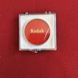 Vintage Kodak Wratten A Filter 25 Series 6 rot (PH39) - Bild 1 von 2