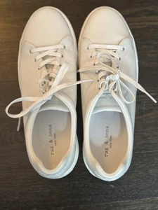 Rag And Bone Men's Size 9 Casual Shoes White Leather - Picture 1 of 3