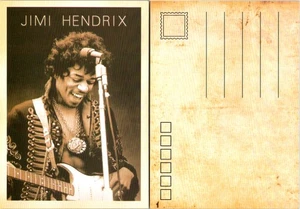 Postkarte - JIMI HENDRIX - Bild 1 von 1