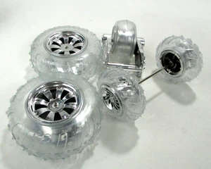 Thunder Tumbler RC Car Replacement Wheels Set of 4 *READ* - Picture 1 of 3