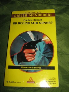 GIALLO MONDADORI N°1256 - HO UCCISO MIA NONNA? - Picture 1 of 1