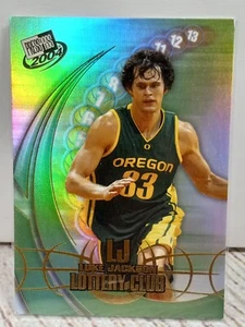 2004 Presseausweis Luke Jackson Lottery Club Rookie RC Insert #LC 11 Oregon Ducks - Bild 1 von 6