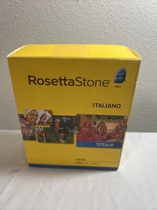 Rosetta Stone Italiano Version 4 Level 1-5 1, 2, 3, 4, 5 Learn Italian BRAND NEW - Picture 1 of 7