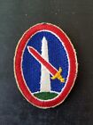 WWII US Army District of Washington Cut Edge Patch 