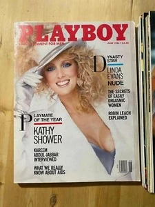 Playboy July 1986 Adult Vintage Magazine - Picture 1 of 2