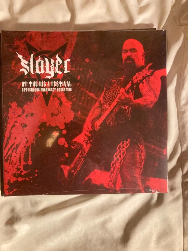 SLAYER AT THE BIG 4 FESTIVAL GOTHENBURG BROADCAST RECORDING, 2 x LP, NEW - Image 1 of 1