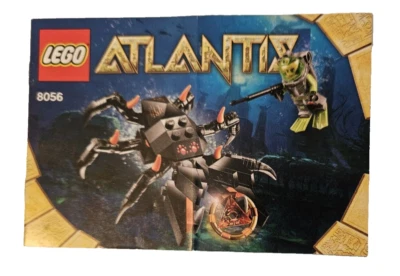 Lego Monster Crab Clash Instruction Manual Book Atlantis 8056 - Image 1 of 2