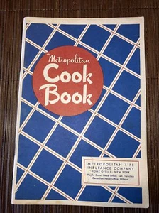 Vintage Metropolitan Life Insurance Cookbook, circa 1948 Very Good MCM Recipes - Picture 1 of 5