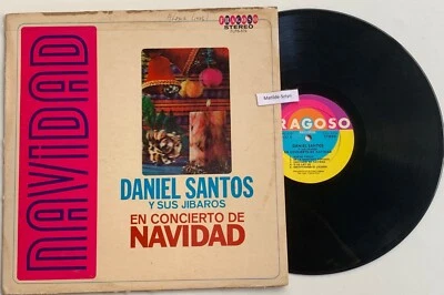 DANIEL SANTOS Y SUS JiBAROS Concierto de Navidad Puerto Rico LP Xmas guaracha - Image 1 of 4