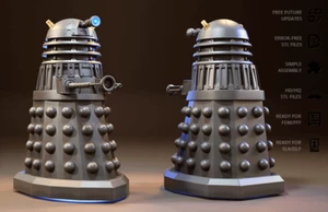 Dalek Dr Who 1:6 Scale Resin 3d printed DIY model kit - Picture 1 of 10