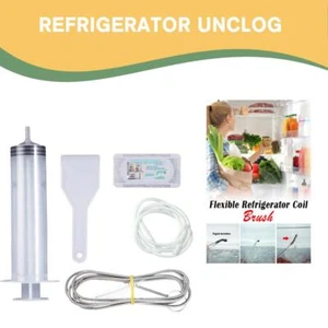 Refrigerator Drain Hole Clog Remover Dredge Cleaning Tool New 2024 Plunger T2S3 - Picture 1 of 21