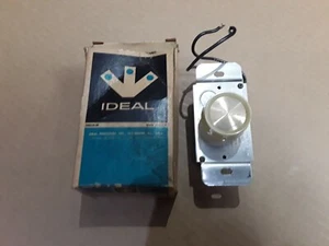 2 Way Dimmer Light Switch Vintage Ideal Round Push Button Lighting Control - Bild 1 von 4