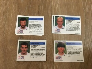 PRO-SET FOOTBALL TRADING CARDS - 1991-1992 - GRIMSBY TOWN CARDS
