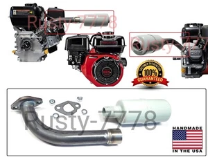 Muffler Exhaust Predator 6.6 HP (224cc) Max Performance Go Kart & mini bikes! - Picture 1 of 8
