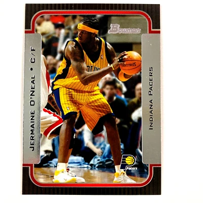 Jermaine O'Neal 2003-04 Bowman Card #17 NBA Indiana Pacers - Image 1 of 2