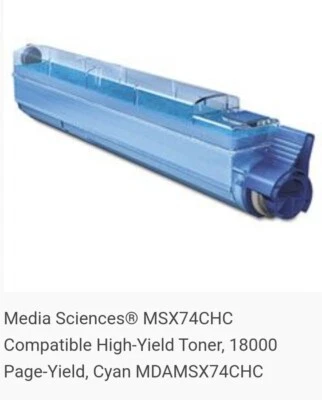 Cartucho de tóner azul cian Foto 1 de 2