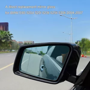 Espejo transparente puerta lateral izquierda vidrio térmico para BMW E60 E61 528i 535i 550i 525i LH - Imagen 1 de 7