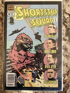 Shortstop Squad Ultimate Sports Force #1 Baseball Comic Book Jeter Ripkin Arod - Picture 1 of 1