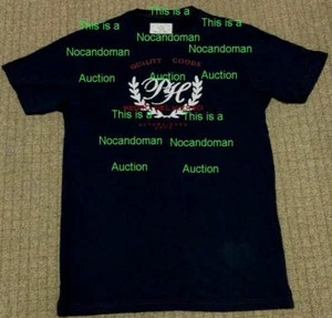 RARE NEW PEDRO DEL HIERRO NAVY BLUE EMBROIDERED T SHIRT SIZE MEDIUM FREE SHIPUSA - Picture 1 of 3