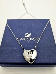 Swarovski Kristall Schutz Herz Anhänger Halskette mit Box -5292348 ~#6604 - Bild 1 von 6