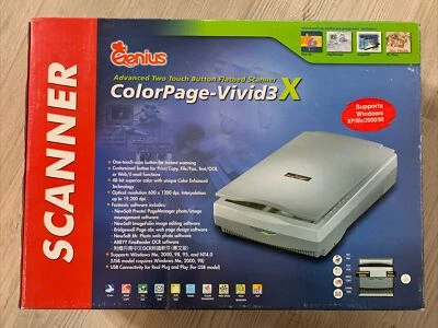 Genius ColourPage-Vivid3X Flatbed Scanner - Image 1 of 4