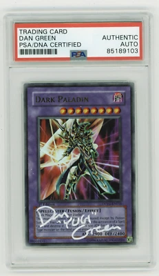 PSA Signed Dan Green Dark Paladin DPYG-EN016 1st Edition Ultra Rare - Image 1 of 2