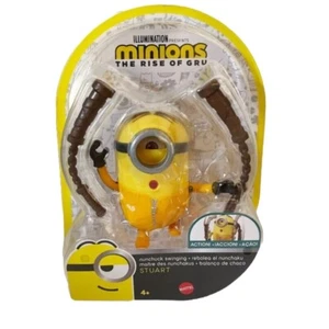Figura de acción Mattel Minions The Rise of Gru: Nunchuck Swinging Stuart 2019 nueva en caja - Imagen 1 de 2