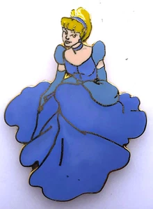 Prendedor comercial Disney 2004 - Cenicienta en vestido/vestido azul para correr - Imagen 1 de 2