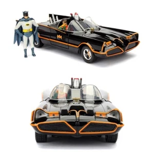 Batman Classic TV Series Batmobile Batman Robin JADA 1/24 Diecast Car S24048 - Bild 1 von 7