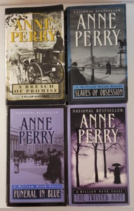 8 - William Monk Novels by Ann Perry - Mass Market Paperback Format - Imagen 1 de 11