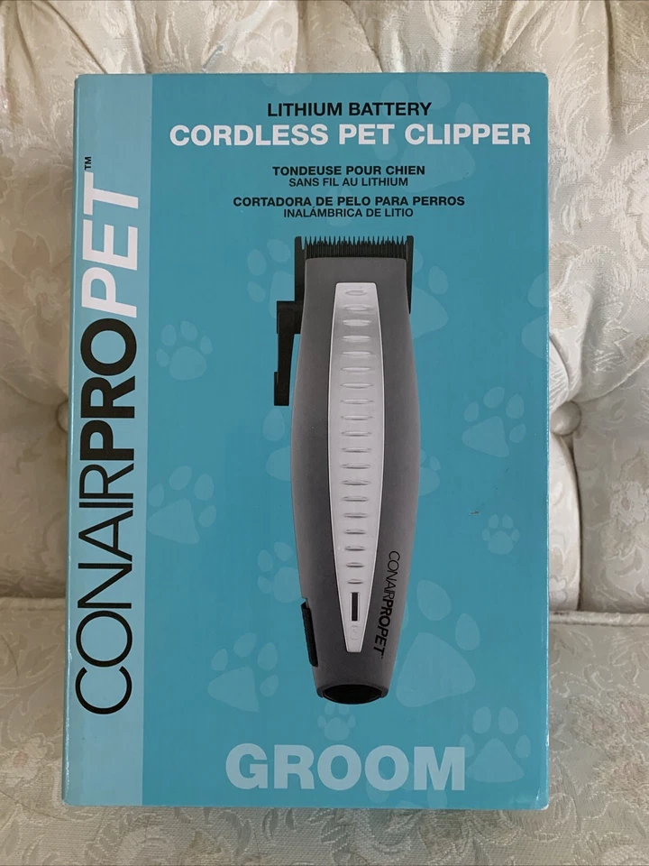 Conair PRO Lithium Battery Pet Cord/Cordless Pet Clipper (PGF100) -