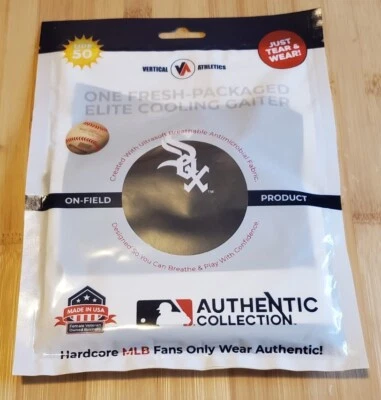 Chicago White Sox MLB Neck Elite Cooling Gaiter UPF50 Unisex OSFM Made In USA - Image 1 of 2