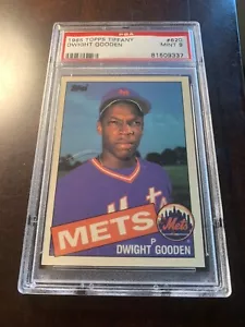 1985 Topps Tiffany Dwight Gooden #620 PSA 9 - Picture 1 of 2