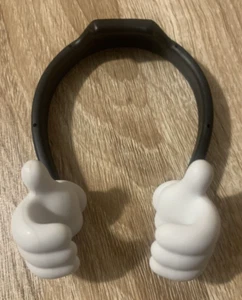 Disney Minnie Mouse Hands Cell Phone Stand Black/White - Picture 1 of 6