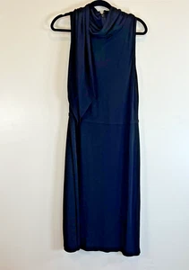 Pink Tartan Black Drop Waist High Neck Sleeveless Semi-Formal Dress Size 12 - Picture 1 of 9