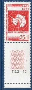 PHOTO CONTRACTUELLE / TIMBRE TERRES AUSTRALES NEUF N° 39 ** TRAITE ANTARTIQUE - Photo 1/1