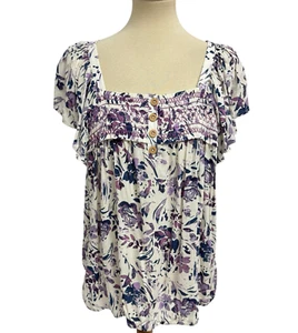Maurices women's blouson square neck sleeveless size 2X - Picture 1 of 11