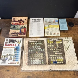 Avalanche Press Gazala 1942 Tokens Unpunched New Open Box Complete 2005 Game Set - Bild 1 von 12