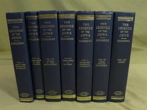 Louis Ginzberg DIE LEGENDEN DER JUDEN Bände 1-7, 14th Print Jewish Pub. Soc. - Bild 1 von 4