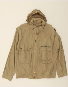 CAMEL ACTIVE Mens Hooded Bomber Jacket UK 42 XL Beige AC04 - Picture 1 of 4