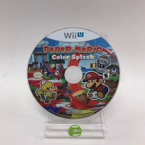 Paper Mario Color Splash (Nintendo Wii U, 2016) Nur Disc - Bild 1 von 2