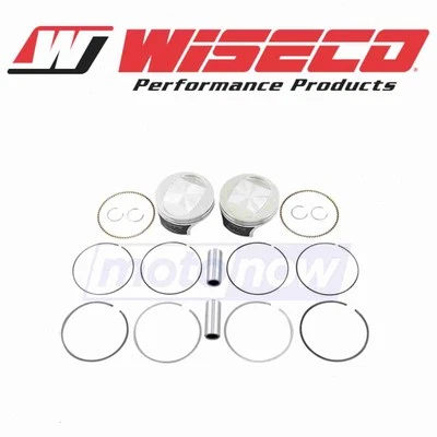 Wiseco Tracker Series Piston Kit for 2007-2009 Harley Davidson FXDL Dyna ep Foto 1 de 4
