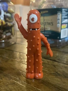 Spin Master 2008 Yo Gabba Gabba! Muno 4" Figure. Damaged Eye See Picture - Picture 1 of 6