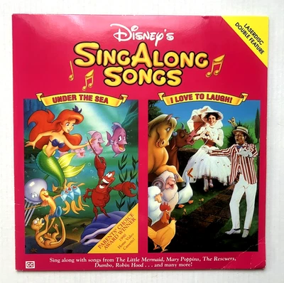 1991 Laserdisc Disney's Sing Along Songs / Under the Sea & I Love To Laugh - Image 1 of 4